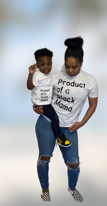 Jr. Black Mama Tee