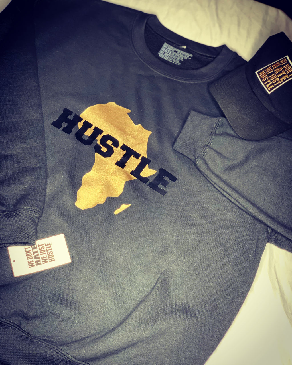 Gold Africa Crew-neck Sweatshirt